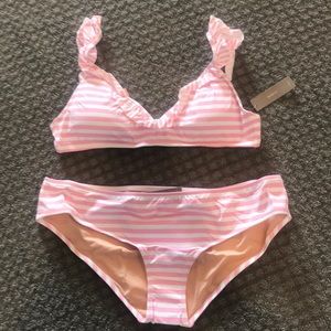 NWT J. Crew bikini top szL bottom szxl